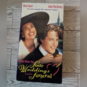 Four Weddings and a Funeral VHS